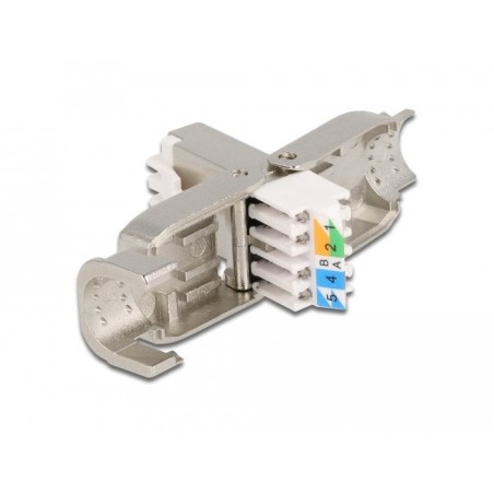 Delock conector rj45 cat.6a stp sin herramientas