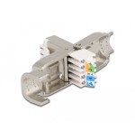 Delock conector rj45 cat.6a stp sin herramientas