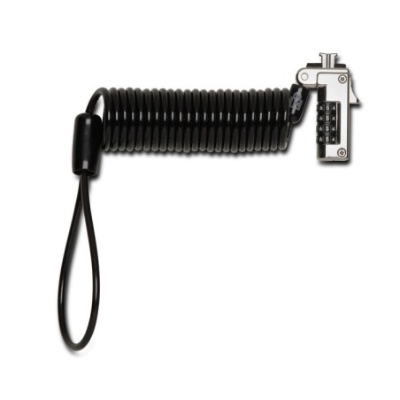 Kensington slim portable bloqueo de cable de seguridad combinacin, para ranura estndar 1.8 m