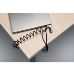 Kensington slim portable bloqueo de cable de seguridad combinacin, para ranura estndar 1.8 m