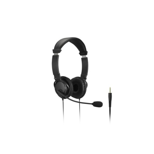 Auriculares kensington hi-fi con micrófono y botones de control de volumen