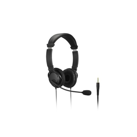 Auriculares kensington hi-fi con micrófono y botones de control de volumen