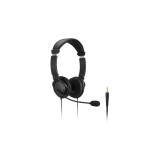 Auriculares kensington hi-fi con micrófono y botones de control de volumen