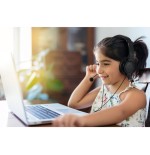 Auriculares kensington hi-fi con micrófono y botones de control de volumen
