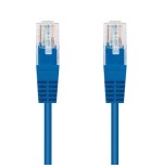 Nanocable cable de red rj45 cat.6 utp awg24 0.50m - azul