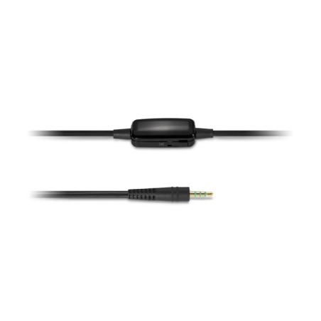 Auriculares kensington hi-fi con micrófono y botones de control de volumen