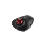 Raton kensington orbit trackball inalámbrico con anillo de desplazamiento, negro