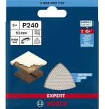Bosch hoja de lija de malla expert m480 93 mm, grano 240 2608900722