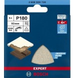 Bosch hoja de lija de malla expert m480 93 mm, grano 180 2608900720