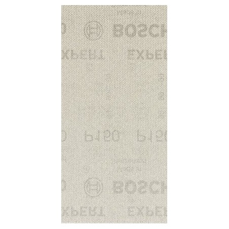 Bosch professional hoja de lija expert m480 estructura de malla 93 x 186 mm, k150 50 piezas, para lijadoras orbitales 2608900755