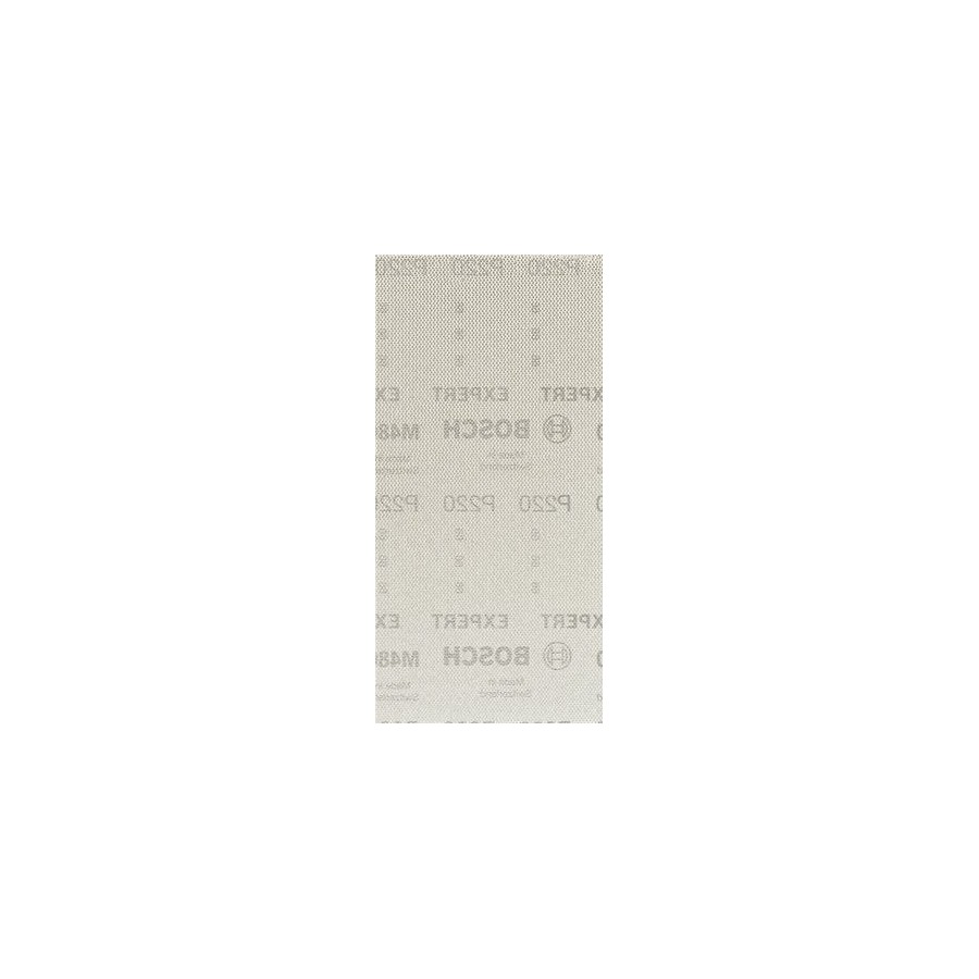 Bosch professional hoja de lija expert m480 estructura de malla 115 x 230 mm, k220 50 piezas, para lijadoras orbitales
