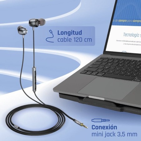 Iggual auriculares con micro intrauditivos