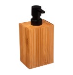 Dispensador de jabon de baño bambú colección 'terre'