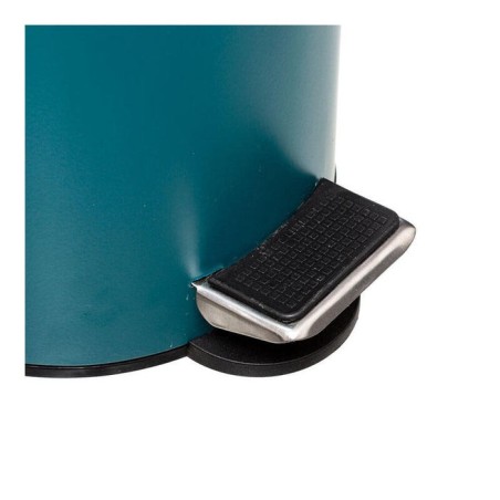 Cubo de basura de baño verde petrol 3l colección 'colors'