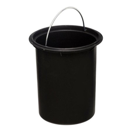 Cubo de basura de baño verde petrol 3l colección 'colors'