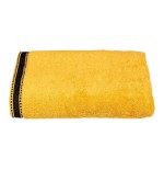 Toalla baño premium color mostaza 70x130cm
