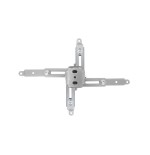 Tooq soporte universal de techo para proyector - inclinable y giratorio - peso max 20kg - plata
