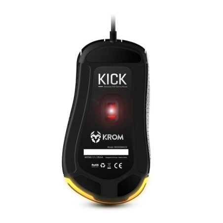 Krom ratón gaming kick rgb