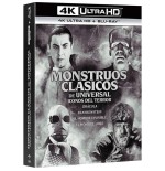 Pelicula monstruos clásicos pack (4k uhd + bd) - bd blu-ray