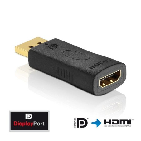Purelink adaptador displayport a hdmi - pureinstall negro