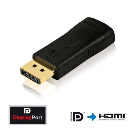 Purelink adaptador displayport a hdmi - pureinstall negro