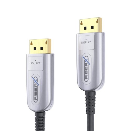 Purelink fiberx serie - cable optico displayport 4k - 15m
