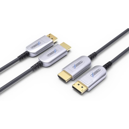 Purelink fiberx serie - cable optico displayport 4k - 15m