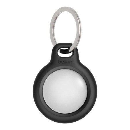 Belkin secure holder with keyring for airtag - 4 pack negro