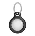 Belkin secure holder with keyring for airtag - 4 pack negro