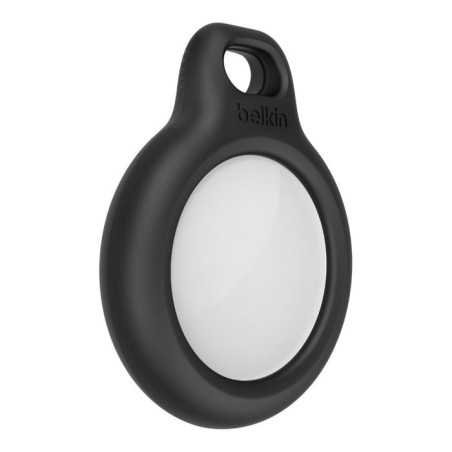 Belkin secure holder with keyring for airtag - 4 pack negro