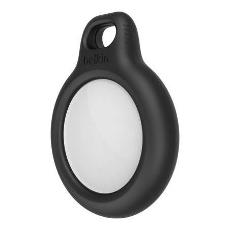 Belkin secure holder with keyring for airtag - 4 pack negro