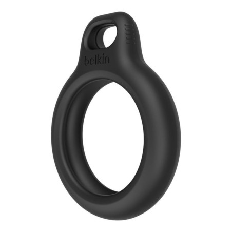 Belkin secure holder with keyring for airtag - 4 pack negro