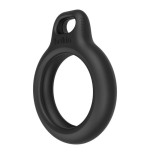 Belkin secure holder with keyring for airtag - 4 pack negro