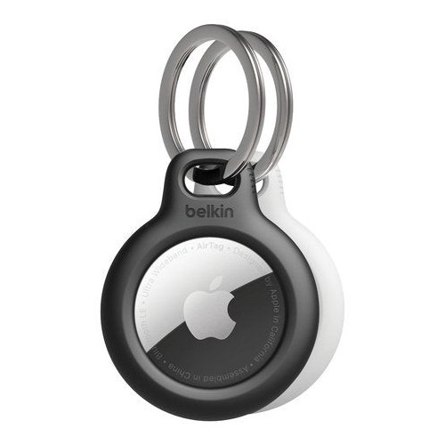Secure holder keyring airtag bk wh