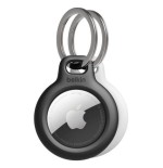Secure holder keyring airtag bk wh