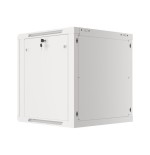 Lanberg wall mount cabinet 19inch 12u 600x600 steel doors grey flat pack