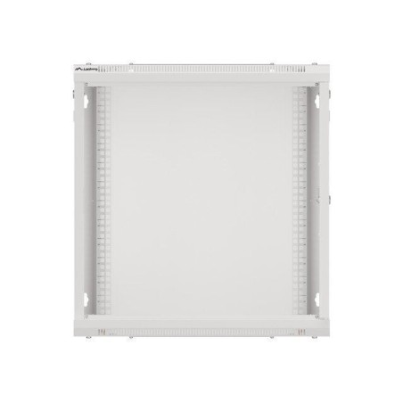 Lanberg wall mount cabinet 19inch 12u 600x600 steel doors grey flat pack