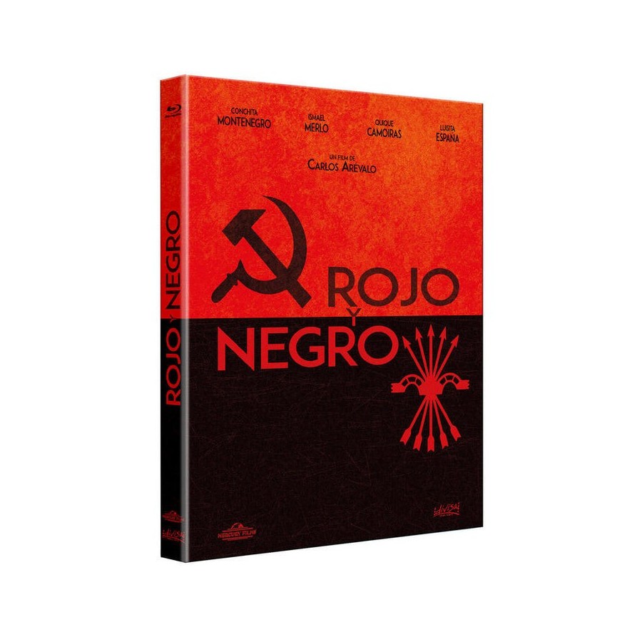 Pelicula rojo y negro (edición especial bd + libreto + funda) - bd blu-ray