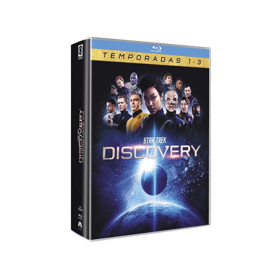 Pelicula star trek discovery (temporadas 1-3) - bd blu-ray