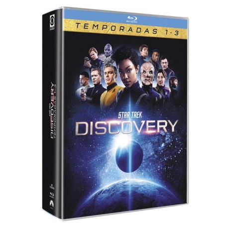 Pelicula star trek discovery (temporadas 1-3) - bd blu-ray