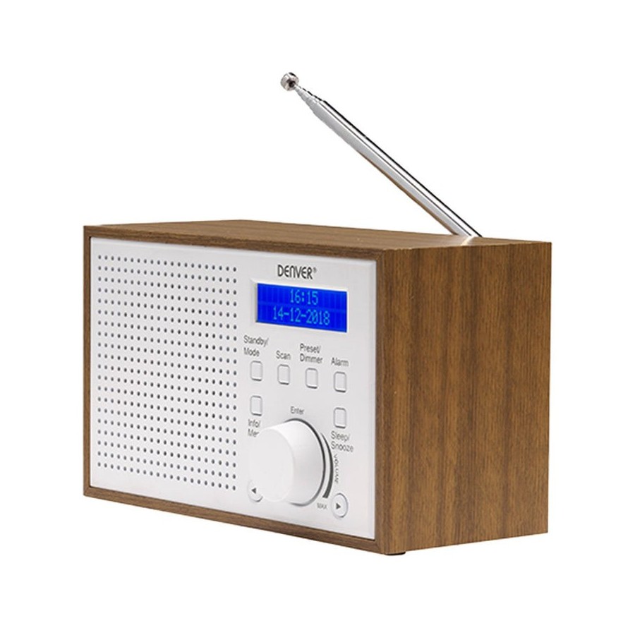 Denver dab-46 weiss radio