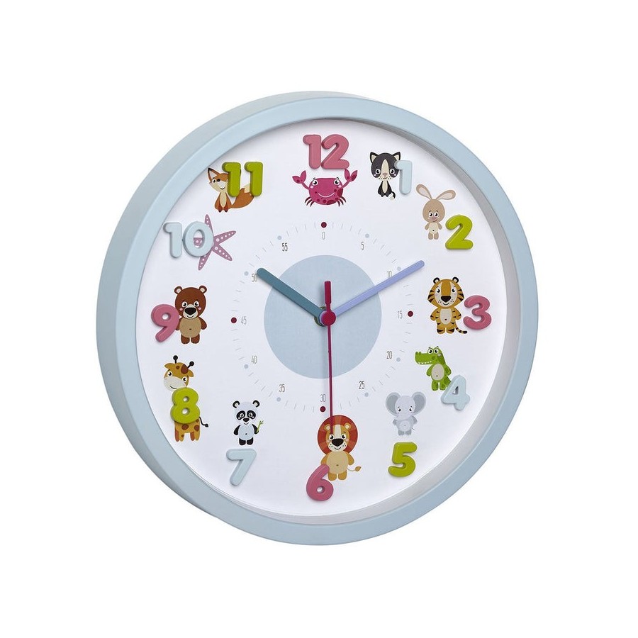 Tfa 60.3051.14 reloj de pared para niños con pequeños animales