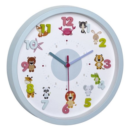 Tfa 60.3051.14 reloj de pared para niños con pequeños animales
