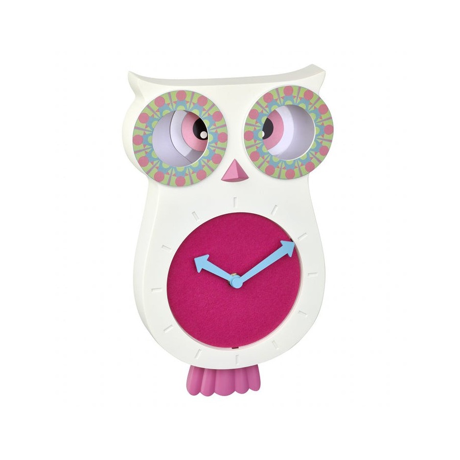 Tfa 60.3052.06 azul/verde reloj de péndulo lucy kids búho