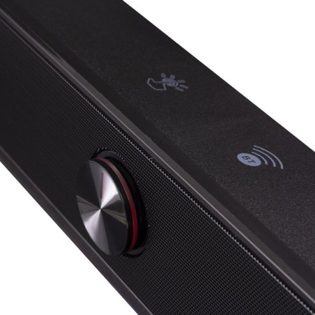 Coolbox barra de sonido r200b rgb negro dg-alb-r200b