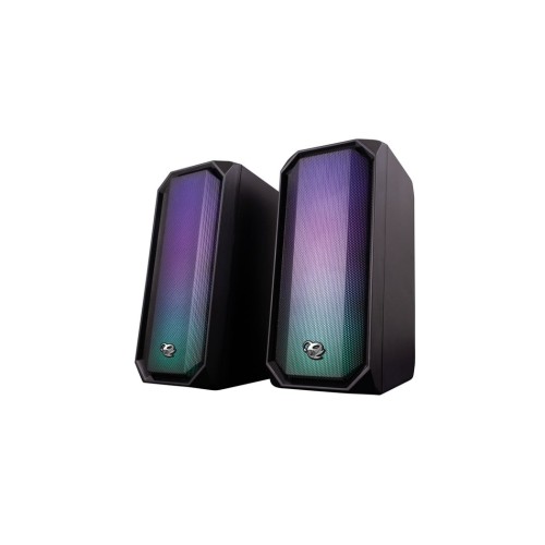 Coolbox altavoces r205 2.0 rgb negro + mando dg-alb-r205