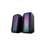 Coolbox altavoces r205 2.0 rgb negro + mando dg-alb-r205