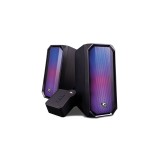 Coolbox altavoces r205 2.0 rgb negro + mando dg-alb-r205