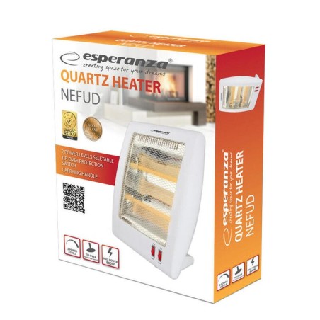 Calefactor de cuarzo esperanza 400w / 800w nefud