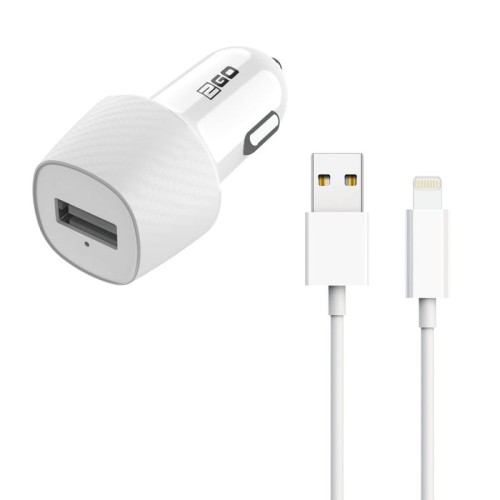 Set de carga para coche 2go 12v/24v negro 1x universidad usb incluido usb a luz